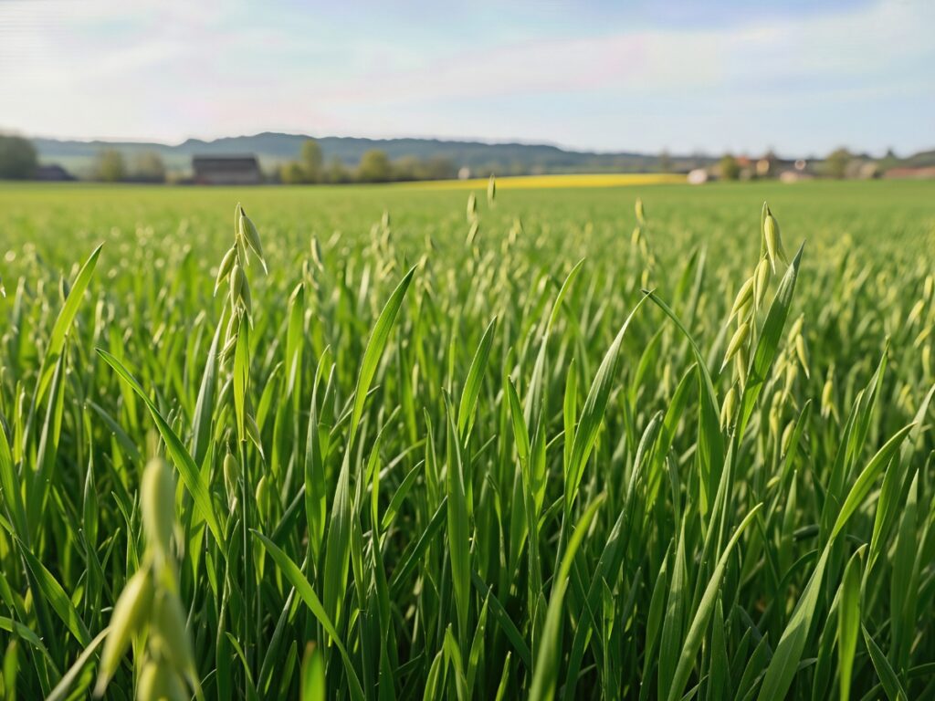 Lawn Grass During Spring Season